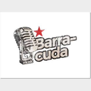Barracuda - Vintage Karaoke song Posters and Art